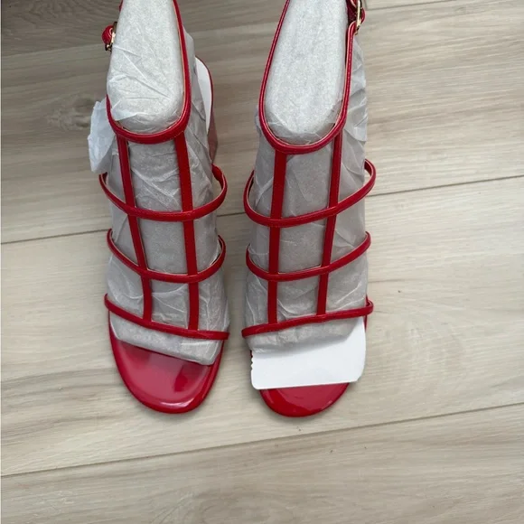 Marc FisherWomen's Norene Caged Block Heel Sandals 10M